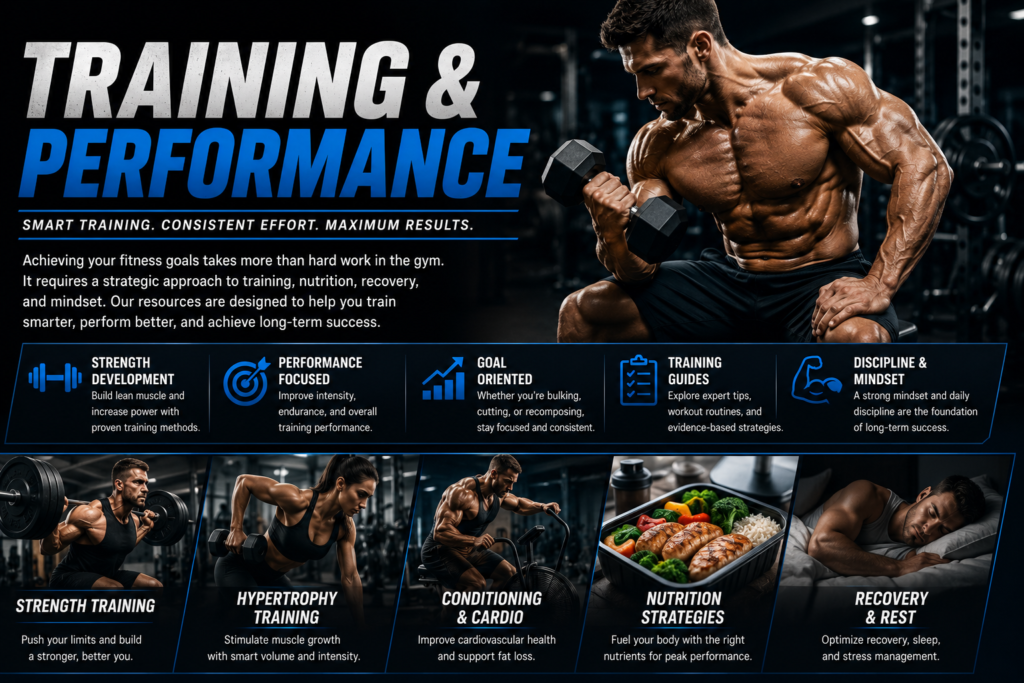 Training and Performance for bodybuilding & fitness Resources