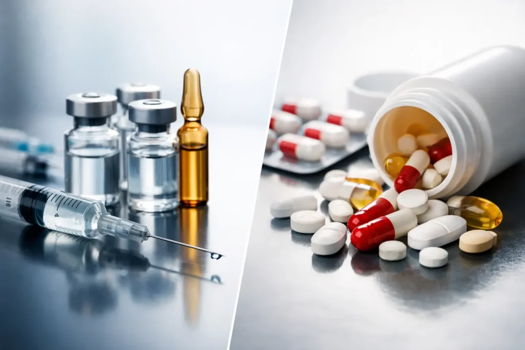 Injectable Steroids vs Oral Steroids